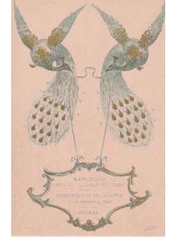 CARTOLINA SCUOLA MILITARE...