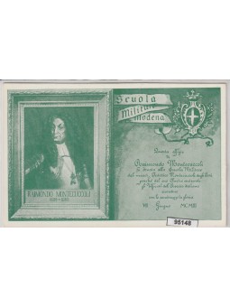 CARTOLINA SCUOLA MILITARE...