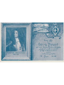 CARTOLINA SCUOLA MILITARE...