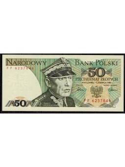 POLONIA 1986 BANCONOTA 50...