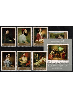 1967 UNGHERIA QUADRI...