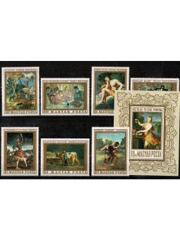 1969 UNGHERIA QUADRI...