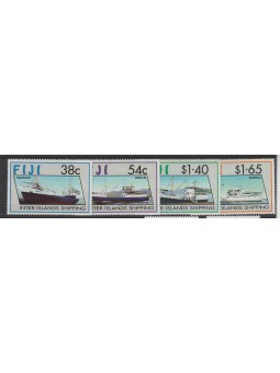 FIJI 1992 NAVI 4 VAL. MNH...