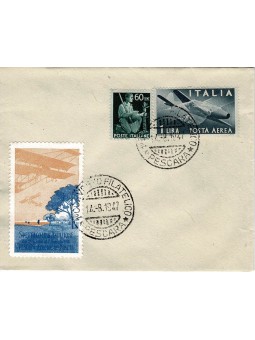 1947 1° CONVEGNO FILATELICO...