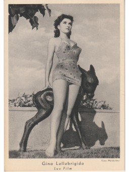 CARTOLINA D'EPOCA GINA...