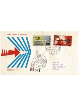 1965 FDC VENETIA SAN MARINO...