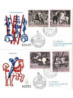1968 FDC VENETIA SAN MARINO...
