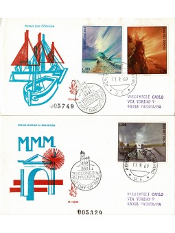 1969 FDC VENETIA SAN MARINO...