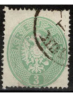 1863 AUSTRIA STEMMA AQUILA...