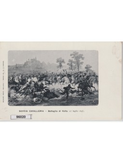 CARTOLINA CAVALLERIA SAVOIA...