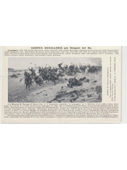 CARTOLINA MILITARE GENOVA...