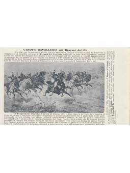 CARTOLINA MILITARE GENOVA...