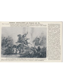 CARTOLINA MILITARE GENOVA...