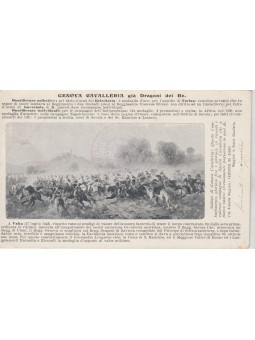 CARTOLINA MILITARE GENOVA...