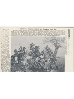 CARTOLINA MILITARE GENOVA...