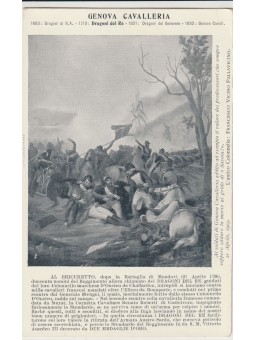 CARTOLINA MILITARE GENOVA...