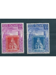 1951 REPUBBLICA ITALIANA CENTENARIO PRIMI FRANCOBOLLI TOSCANA 2 V MNH MF15947