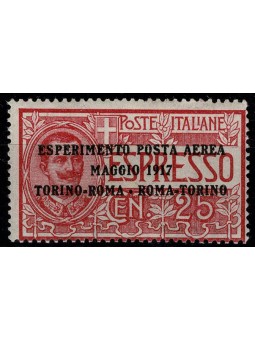 1917 REGNO D'ITALIA EXP 25...