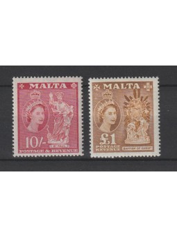 1956-57 MALTA EFFIGIE...
