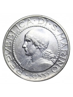 1933 REP SAN MARINO MONETA...