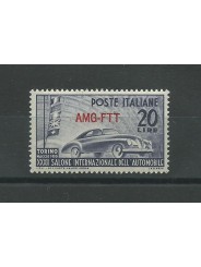 1950 TRIESTE A AMG-FTT 32 SALONE AUTOMOBILE DI TORINO 1 VALORE NUOVO MNH MF23230