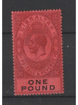 1912-24 GIBILTERRA...