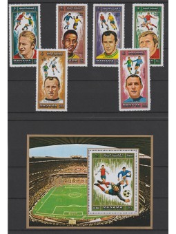 1970 MANAMA CALCIO MESSICO...