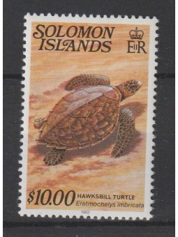 SOLOMON ISLANDS 1982 FAUNA...