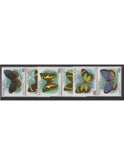 VANUATU 1983 FAUNA FARFALLE...