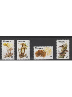 VANUATU 1984 FLORA FUNGHI 4...