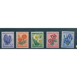 19523 OLANDA NEDERLAND BENEFICENZA FIORI 5 VALORI NUOVI MNH MF16157