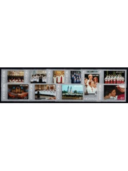 1975 NICARAGUA SERIE NATALE...