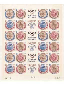 1972 MONACO EQUITAZIONE...