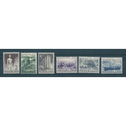 1950 OLANDA NEDERLAND BENEFICENZA 6 VALORI MNH MF16235