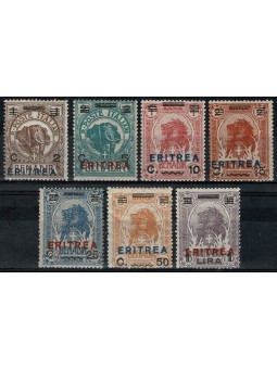 1924 ERITREA FRANCOBOLLI...