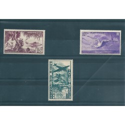 MARTINICA MARTINIQUE 1947 SOGGETTI VARI 3 VAL MNH MF16290