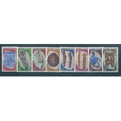 POLINESIA POLYNESIE 1968 ARTIGIANATO 8 VAL MNH MF16324