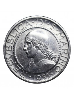 1935 REP SAN MARINO MONETA...