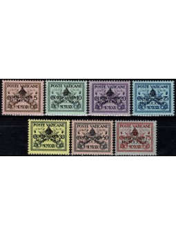 1939 VATICANO SERIE SEDE...