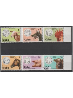 1975 CUBA SERIE FAUNA...