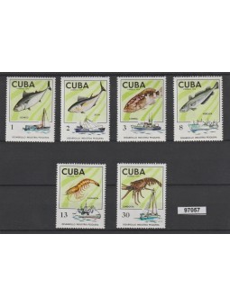 1975 CUBA SERIE FAUNA...