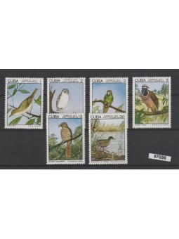 1975 CUBA SERIE FAUNA...