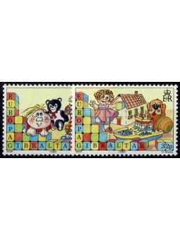 1989 GIBILTERRA EUROPA CEPT...