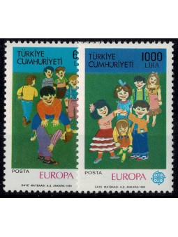 1989 TURCHIA EUROPA CEPT...