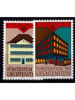 1990 LIECHTENSTEIN EUROPA...