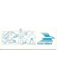 1989 REPUBBLICA ITALIANA LIBRETTO CENTENARIO DELLE POSTE NUOVO MNH MF23454