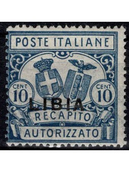 1929 LIBIA RECAPITO...