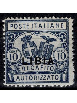 1929 LIBIA RECAPITO...