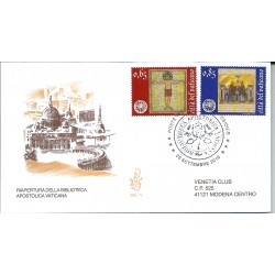 2010 FDC VENETIA 467 VATICANO BIBLIOTECA APOSTOLICA UNA BUSTA MF16543