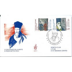 2010 FDC VENETIA 459 VATICANO PADRE MATTEO RICCI UNA BUSTA MF16550